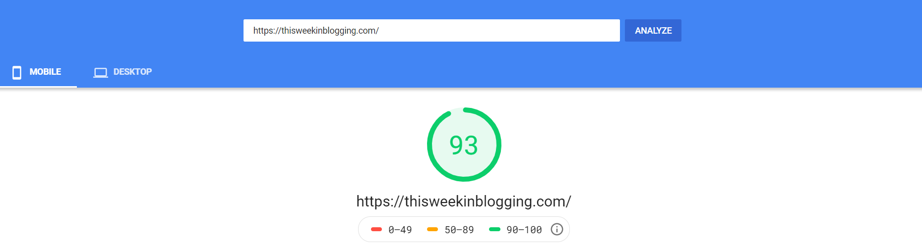 What it takes to improve your mobile PageSpeed score
