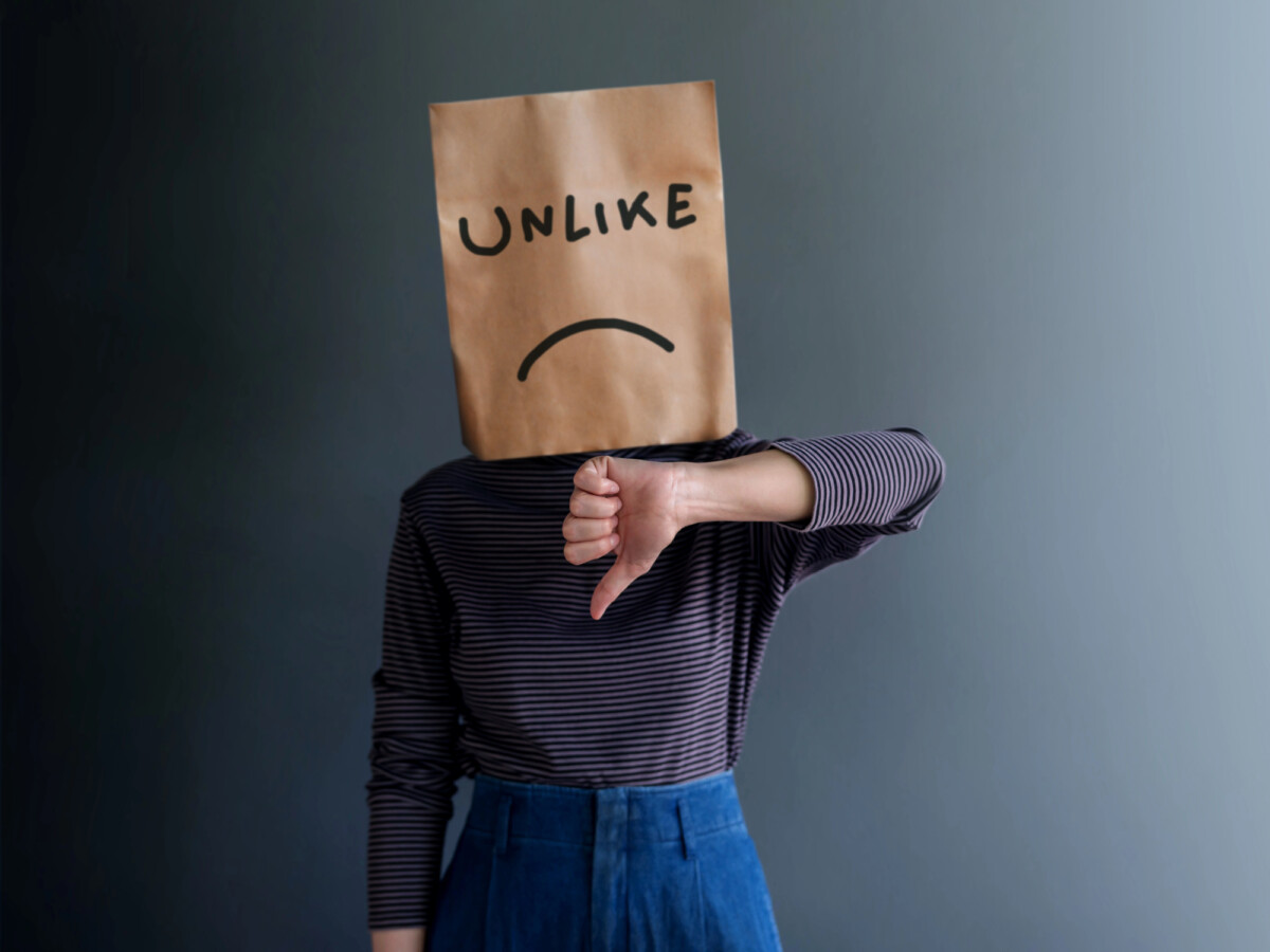 Person with Bag on Head